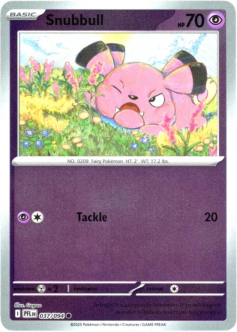 Snubbull [Reverse Holo]